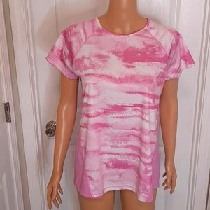 New Womens Tek Gear DRYTEK Short Sleeve Sport Fitness T-Shirt